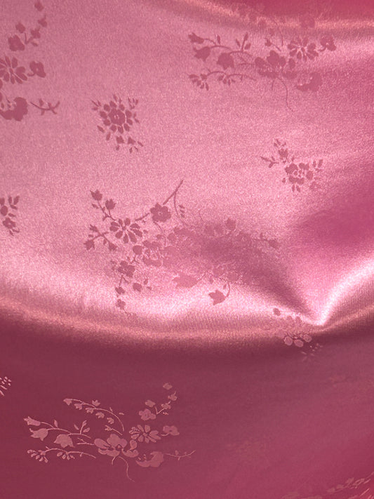 Spandex Satin Jacquard