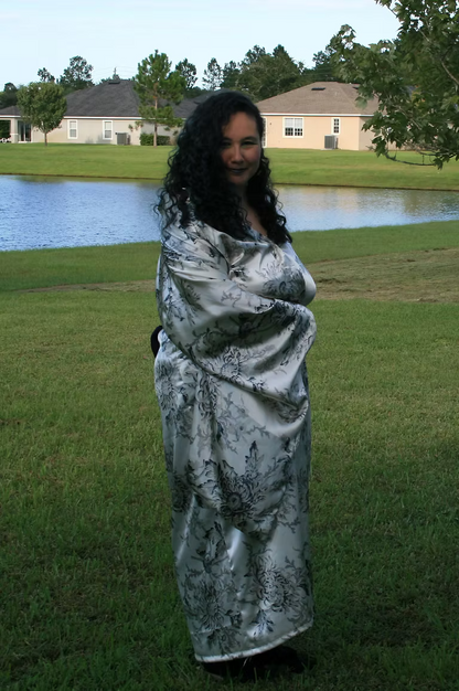 Spandex Satin Jacquard