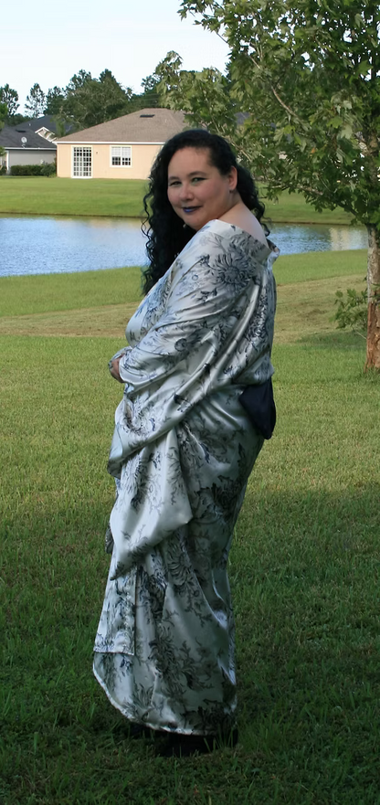 Spandex Satin Jacquard