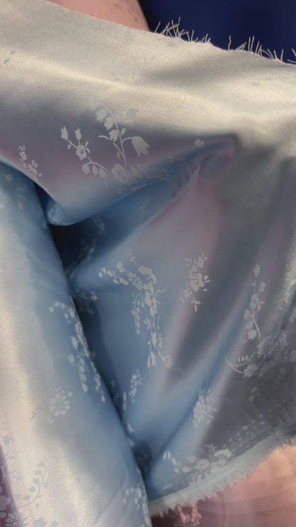 Spandex Satin Jacquard