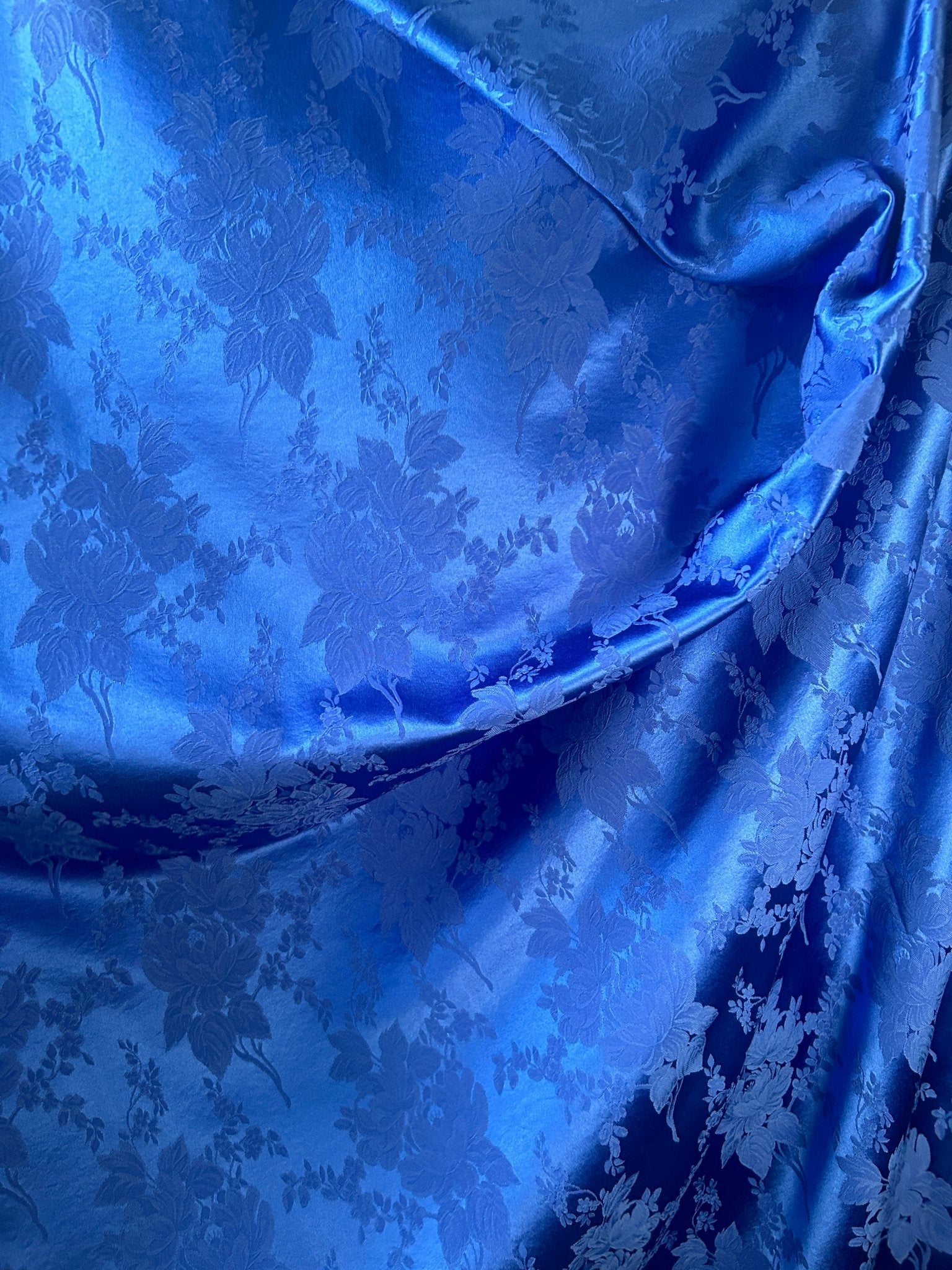 Satin Jacquard Sample - Cosplay Fabric By the Yard - CosRoads Alley